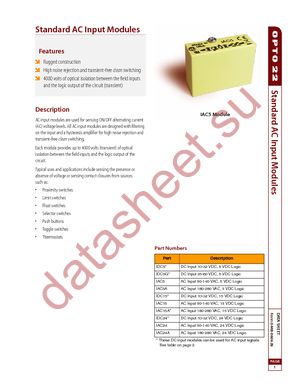 IAC24A datasheet  
